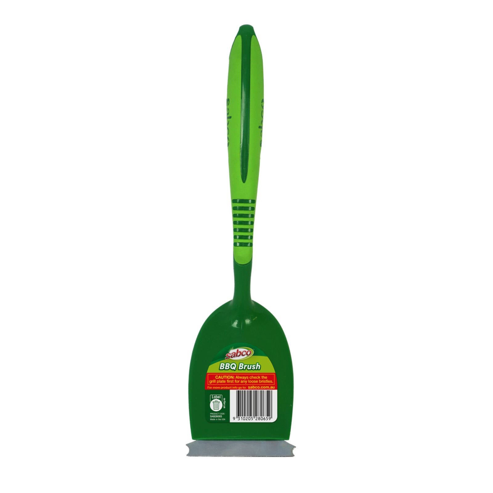 Sabco BBQ and Grill Brush 74mm Brass Bristles Polypropylene Handle