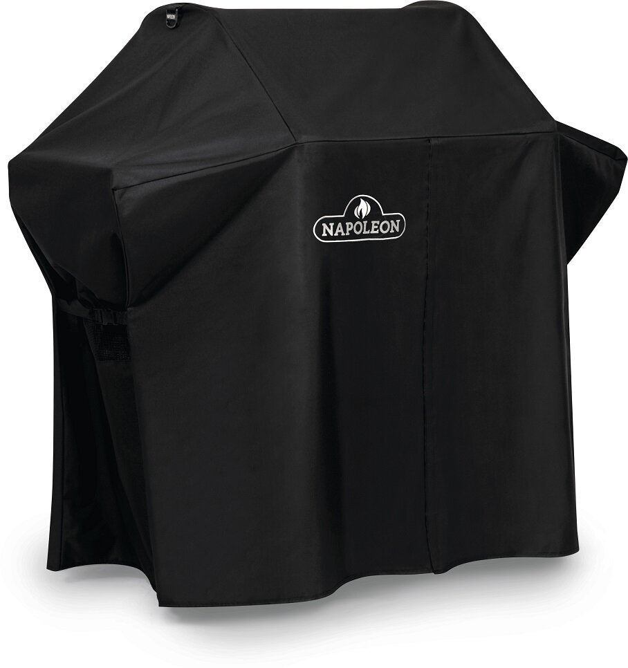 Napoleon Rogue 425 Series grill cover - water-resistant fade-resistant fabric, air vents, black - 61427