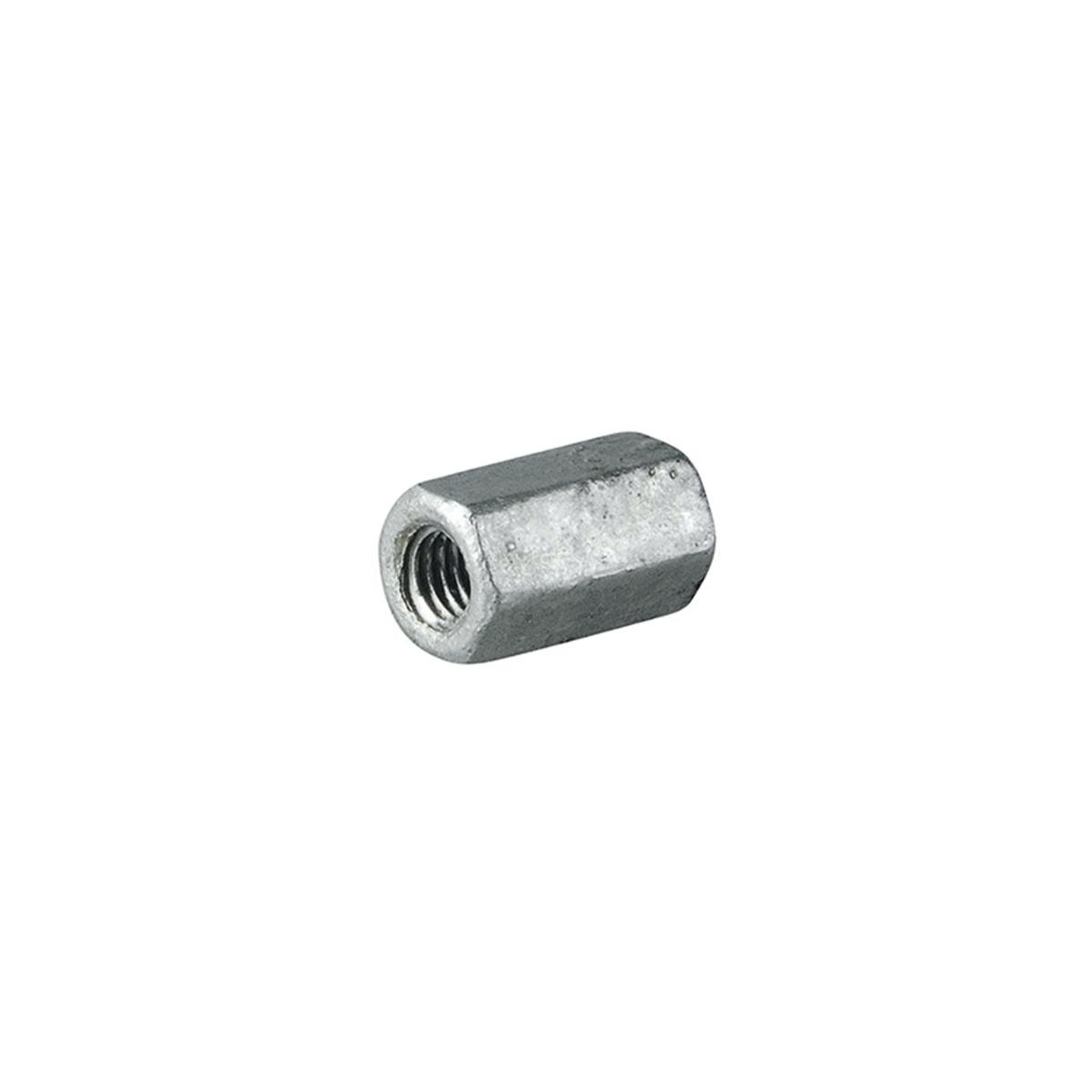Pinnacle M20 Galvanised Steel Hex Coupler Nut