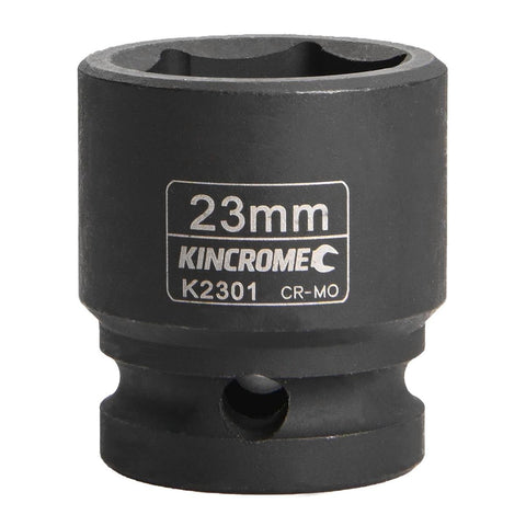 Kincrome 23mm Impact Socket Cr-Mo Steel Rust Resistant Durable - SuperSaverAU - view 1