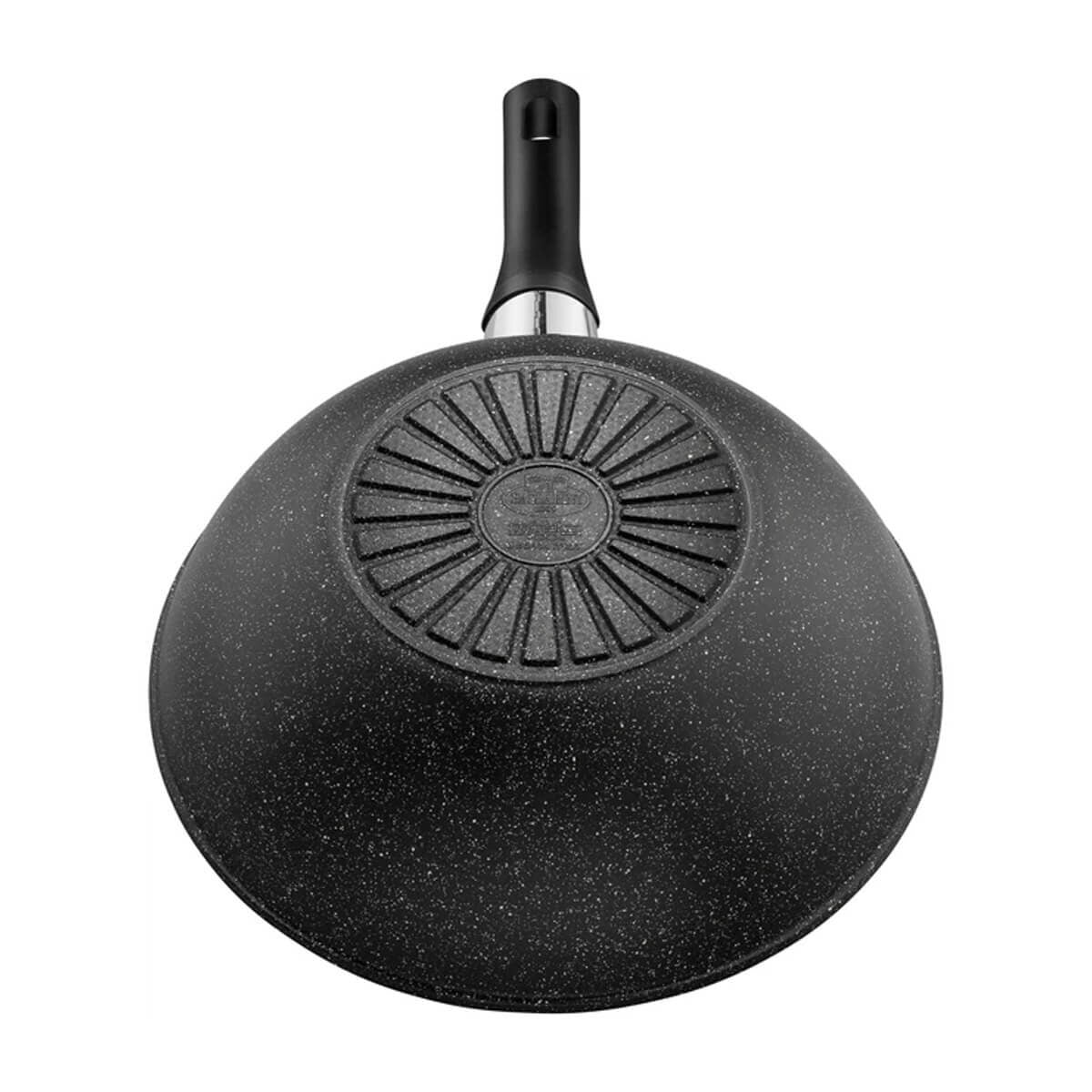Ballarini Vipiteno Ceraforce 28cm ceramic non-stick wok - PFAS-free, radiant induction base - 67334