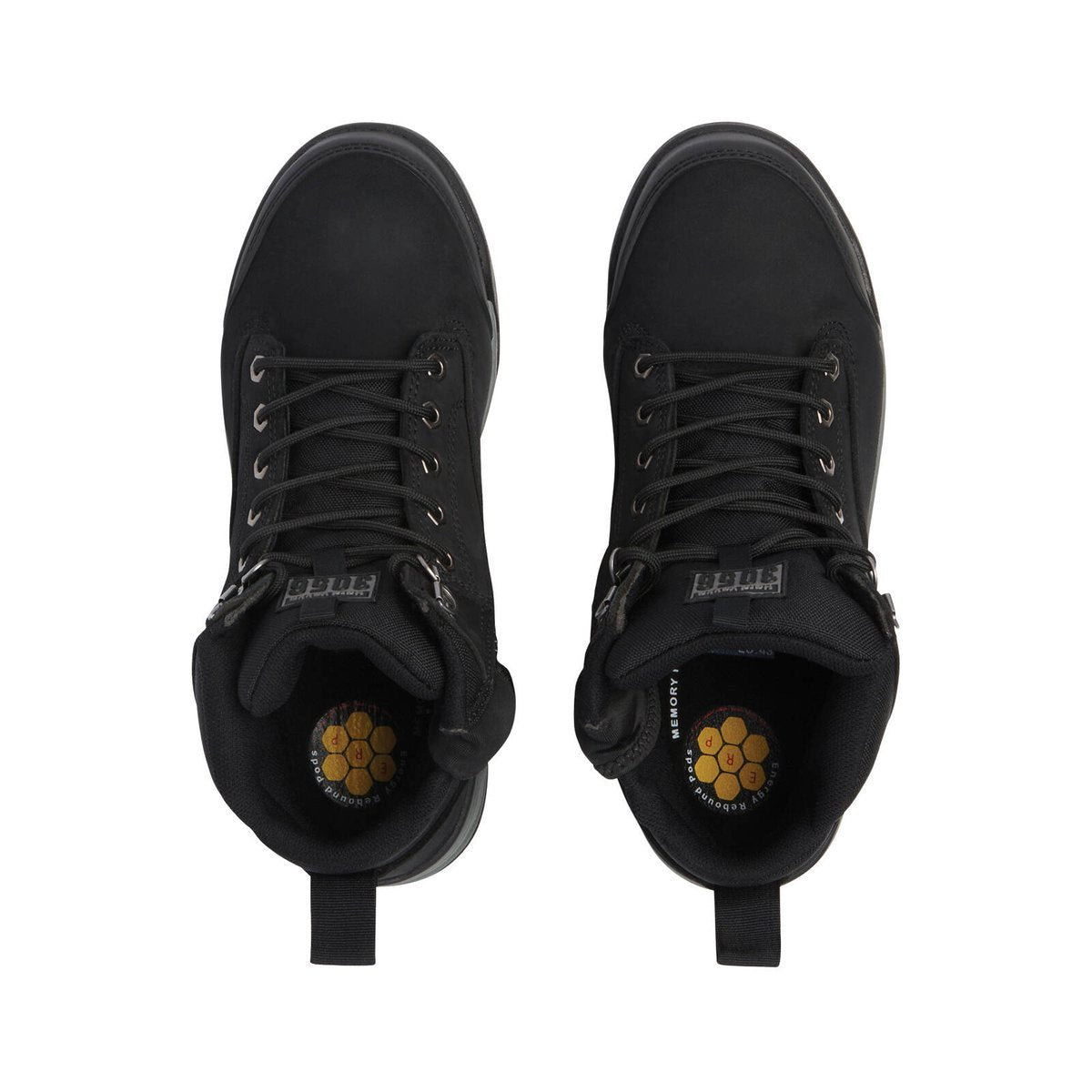 Hard Yakka 3056 Size 9 Black Leather Steel Cap Safety Boot