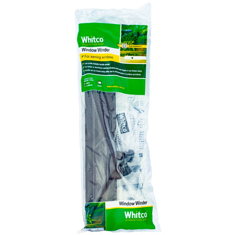 Whitco Brown Zinc Diecast Non Lockable Window Winder