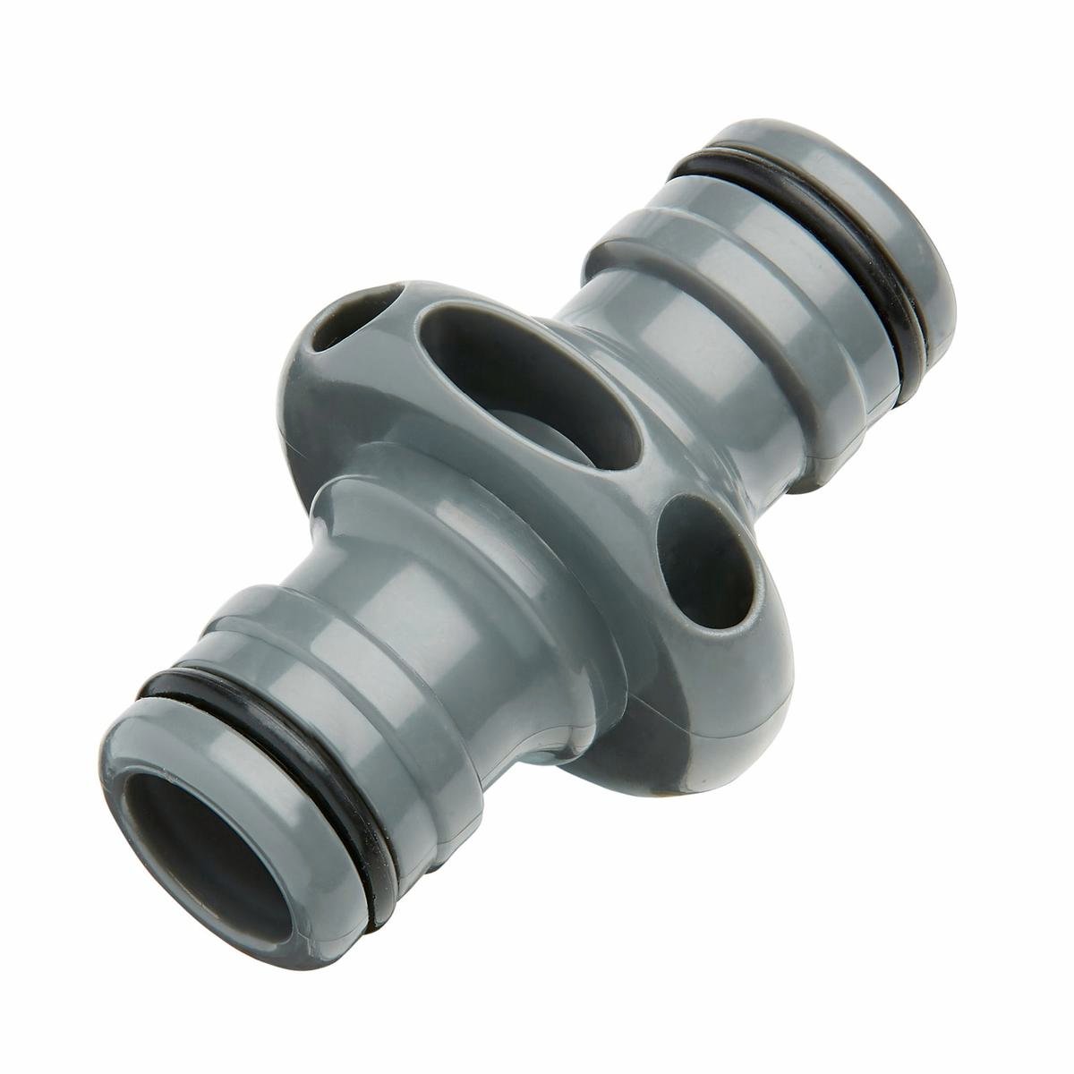 Pope 2 Way Hose Coupler - 18mm - ABS - Outdoor Use - SuperSaverAU - view 1