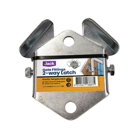 Jack 140 x 135 x 35mm 2-Way Gate Latch