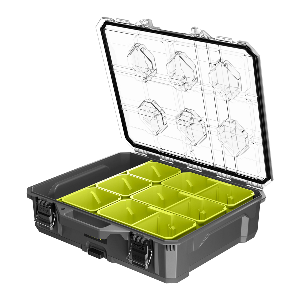 Ryobi Link Small Parts Organiser - Modular Storage Solution 445mm x 150mm x 510mm - SuperSaverAU - view 2