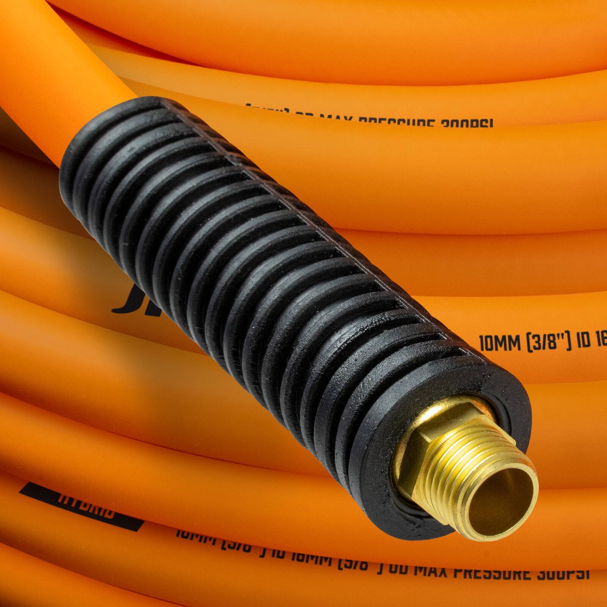 JFLEX Premium Hybrid Air Hose 3/8" 10mm x 30m Orange
