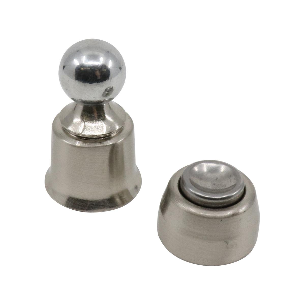 Adoored 75mm Satin Chrome Sphere Door Stop