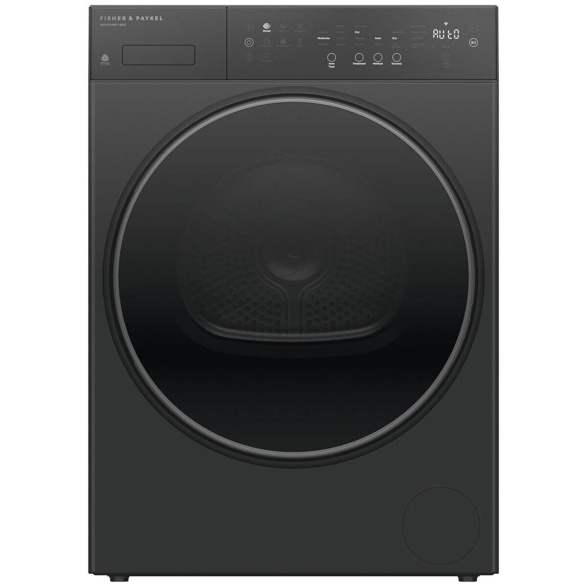 Fisher & Paykel Series 5 8kg Heat Pump Dryer - Graphite, 9 Star Energy Rating - DH8060PG5