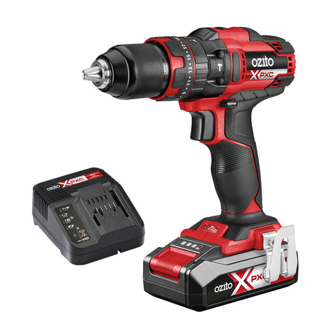 Ozito PXC 18V Cordless Hammer Drill Kit PXHDK-250