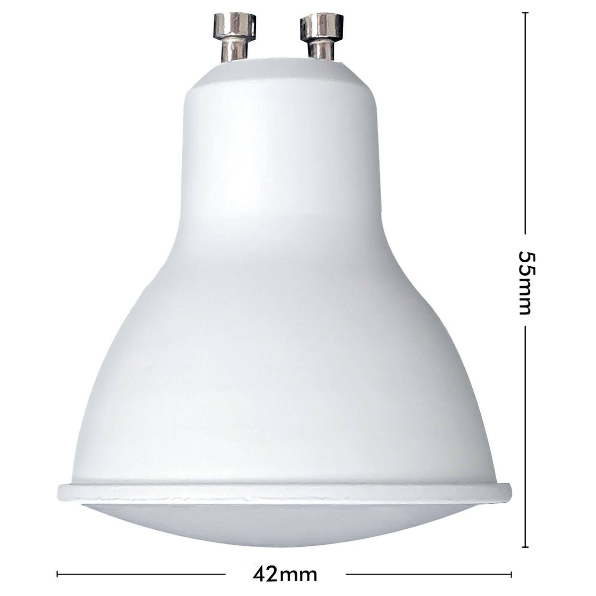 Arlec GU10 LED 420lm 5.5W RGB CCT Grid Connect Smart Globe (GLD381HA)
