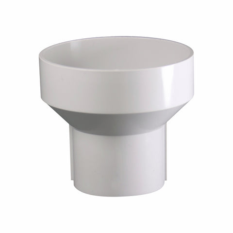 Kinetic 80 x 50mm Light Grey PVC Puddle Flange Adaptor