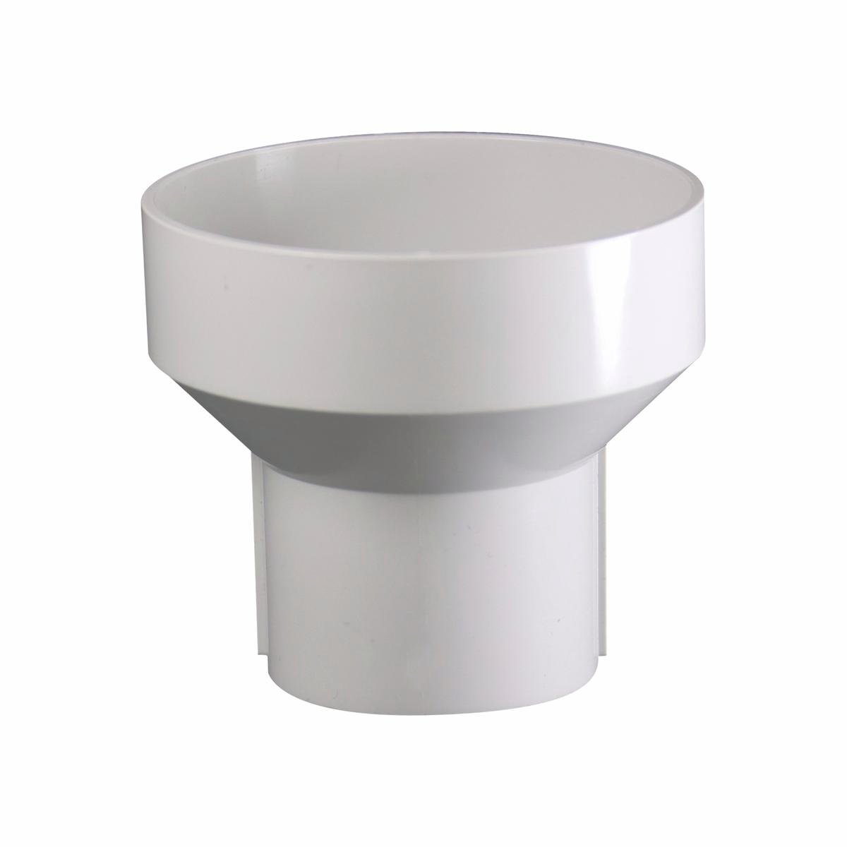 Kinetic 80 x 50mm Light Grey PVC Puddle Flange Adaptor