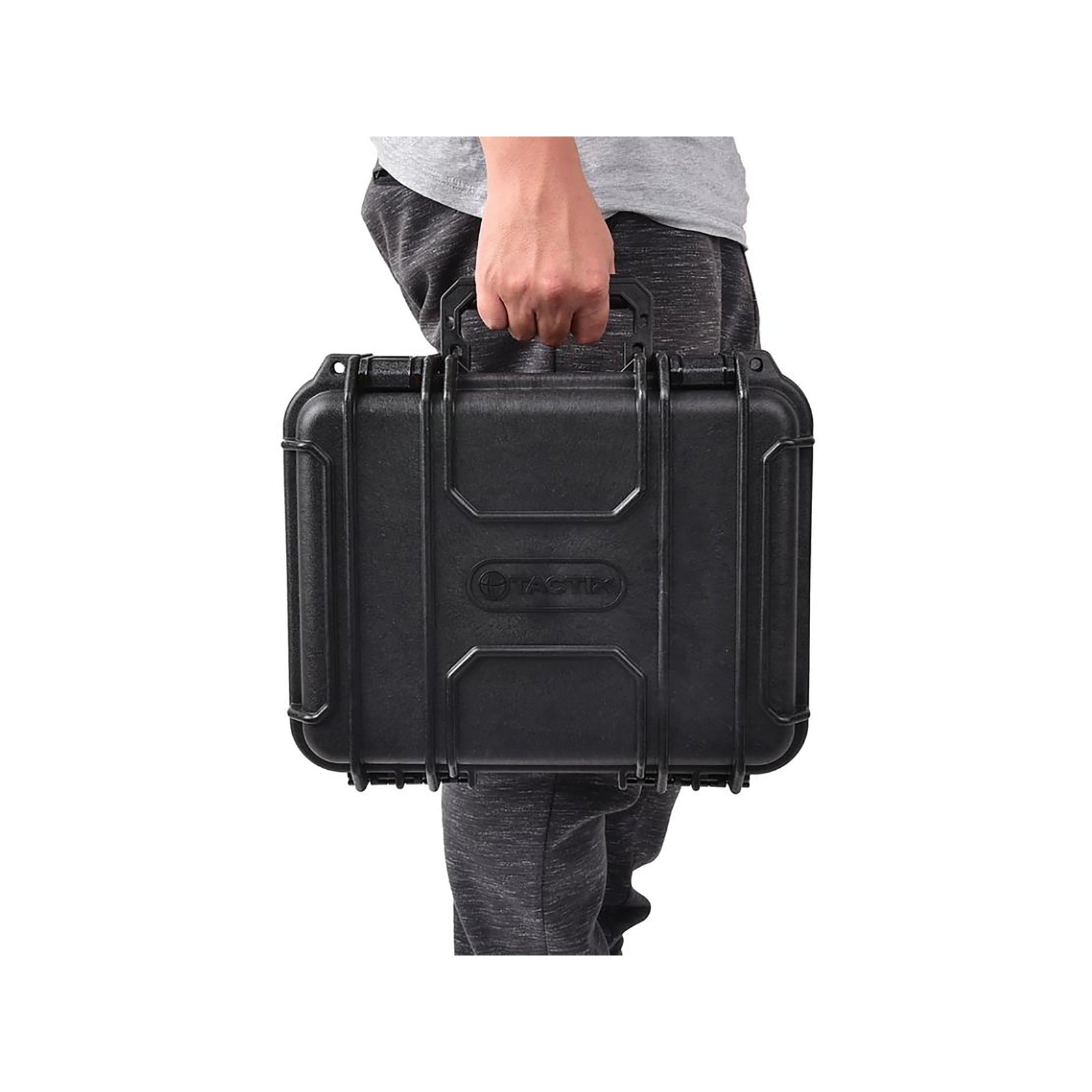 Tactix Medium Tough Case in Black - IP65 Water & Dust Resistant