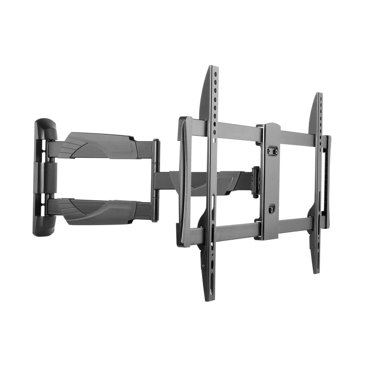 Practa Full Motion TV Wall Mount PRWMFML 37-70 inch Black Steel, Swivel Tilt, Hardware Included
