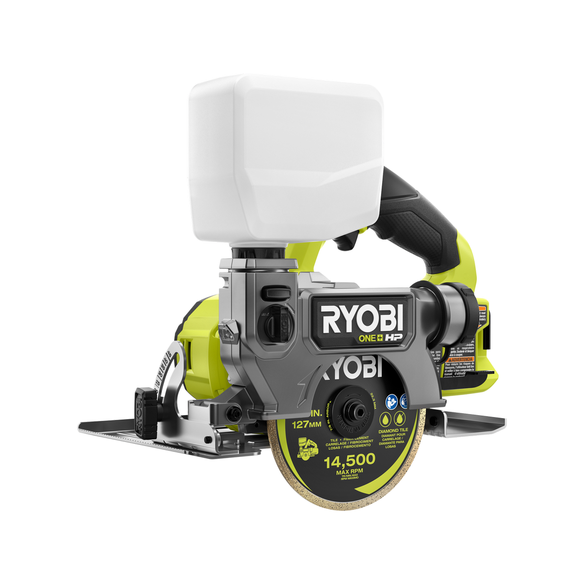 Ryobi 18V ONE+ HP Brushless 127mm Tile And Masonry Saw - Tool Only (RTS18C)