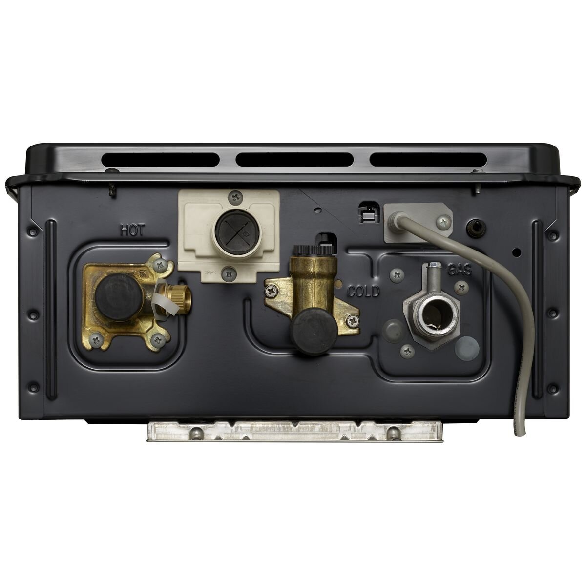 Rinnai Natural Gas Continuous Flow Hot Water System - 26L/min - Matte Black - 50°C Preset - B26N50ABLK