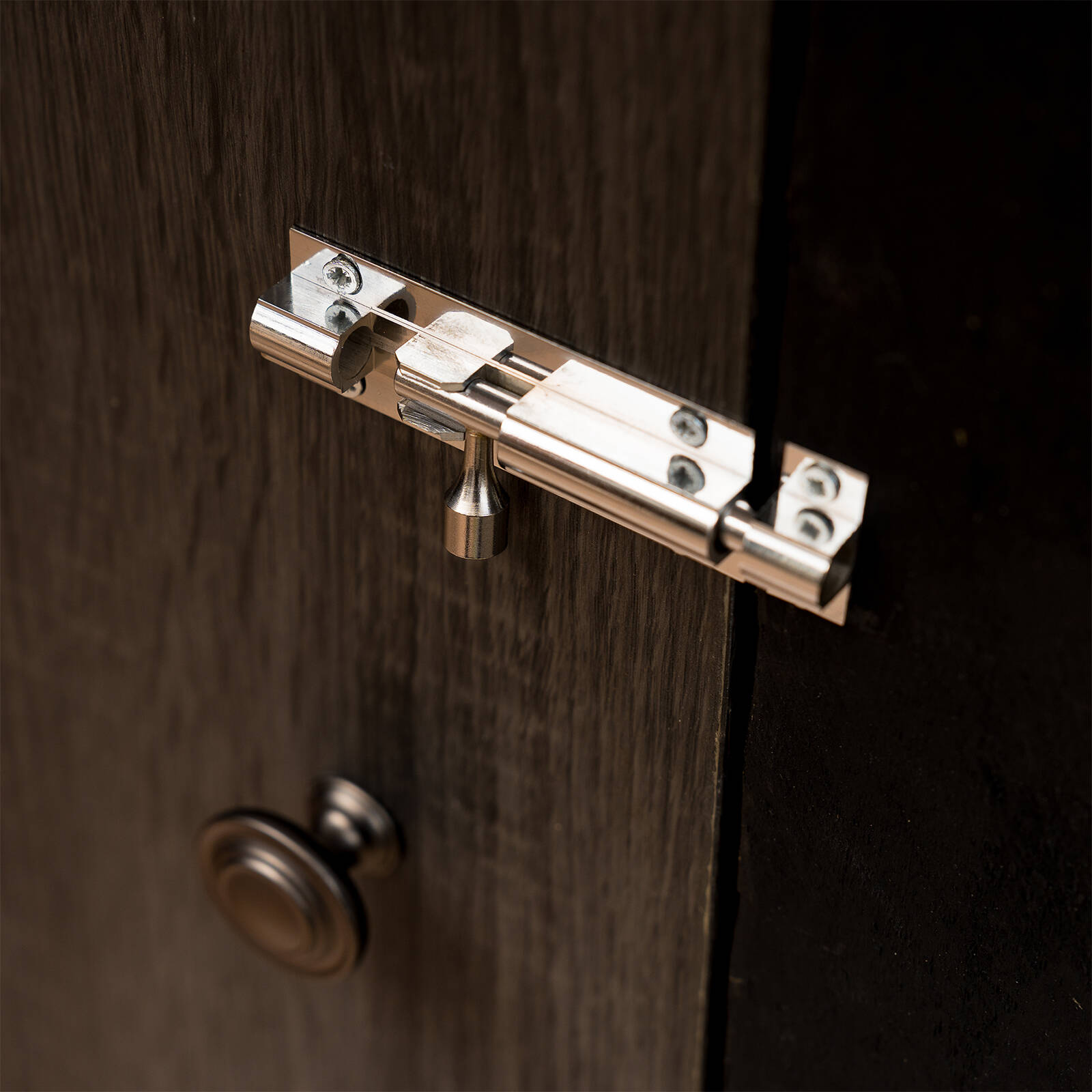 Taskmaster 75mm Chrome Plated Solid Brass Barrel Bolt