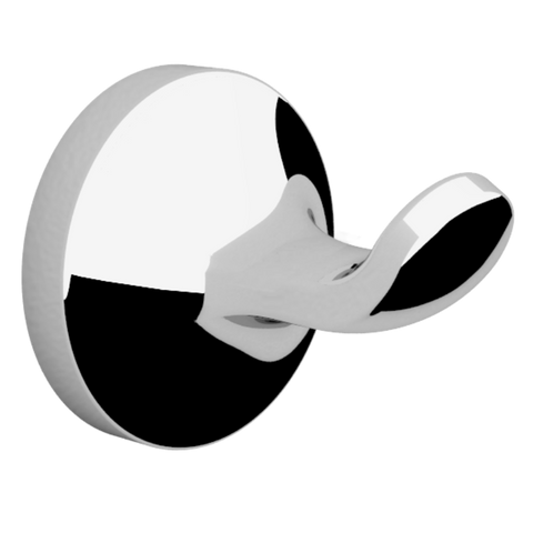 Caroma Sahara Robe Hook, Solid Brass Chrome Wall Mount