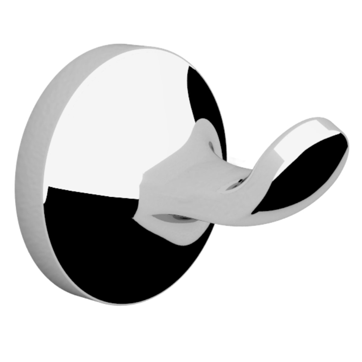 Caroma Sahara Robe Hook, Solid Brass Chrome Wall Mount
