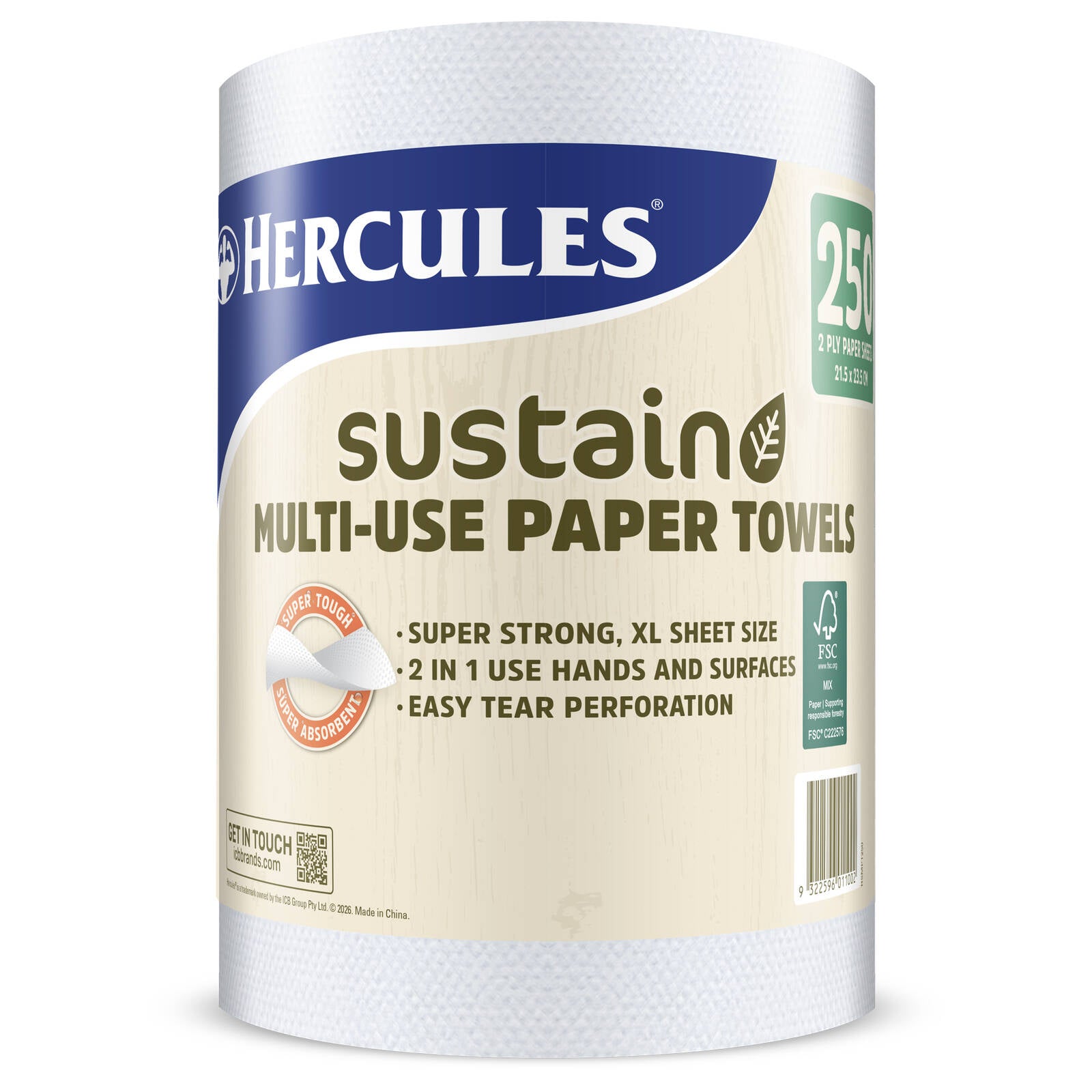 Hercules Paper Towel 250 Sheets