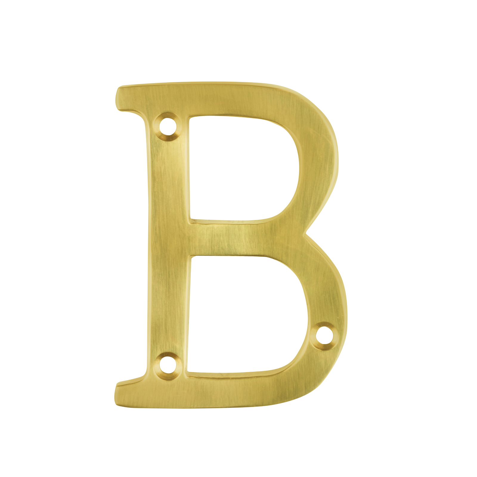 Sandleford Windsor Letter B 75mm Solid Brass House Letter