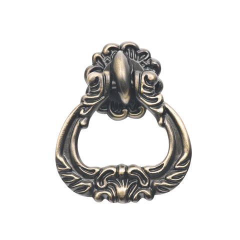 Prestige 33mm Jewel Pull Knob, Antique Brass Zinc Alloy