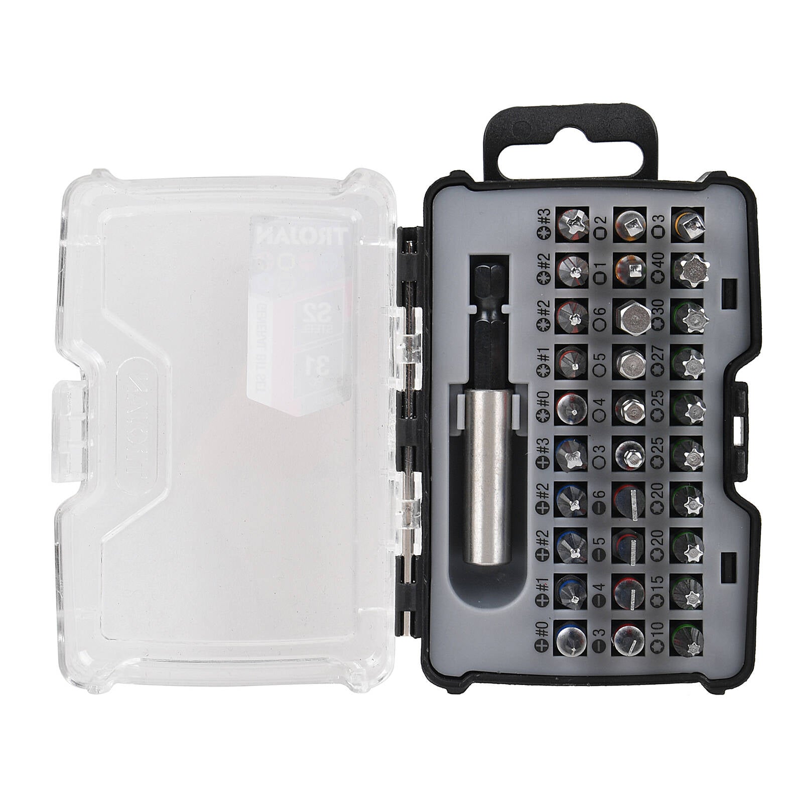 Trojan 31 Piece Screwdriver Bit Set with 60mm Extension Bar
