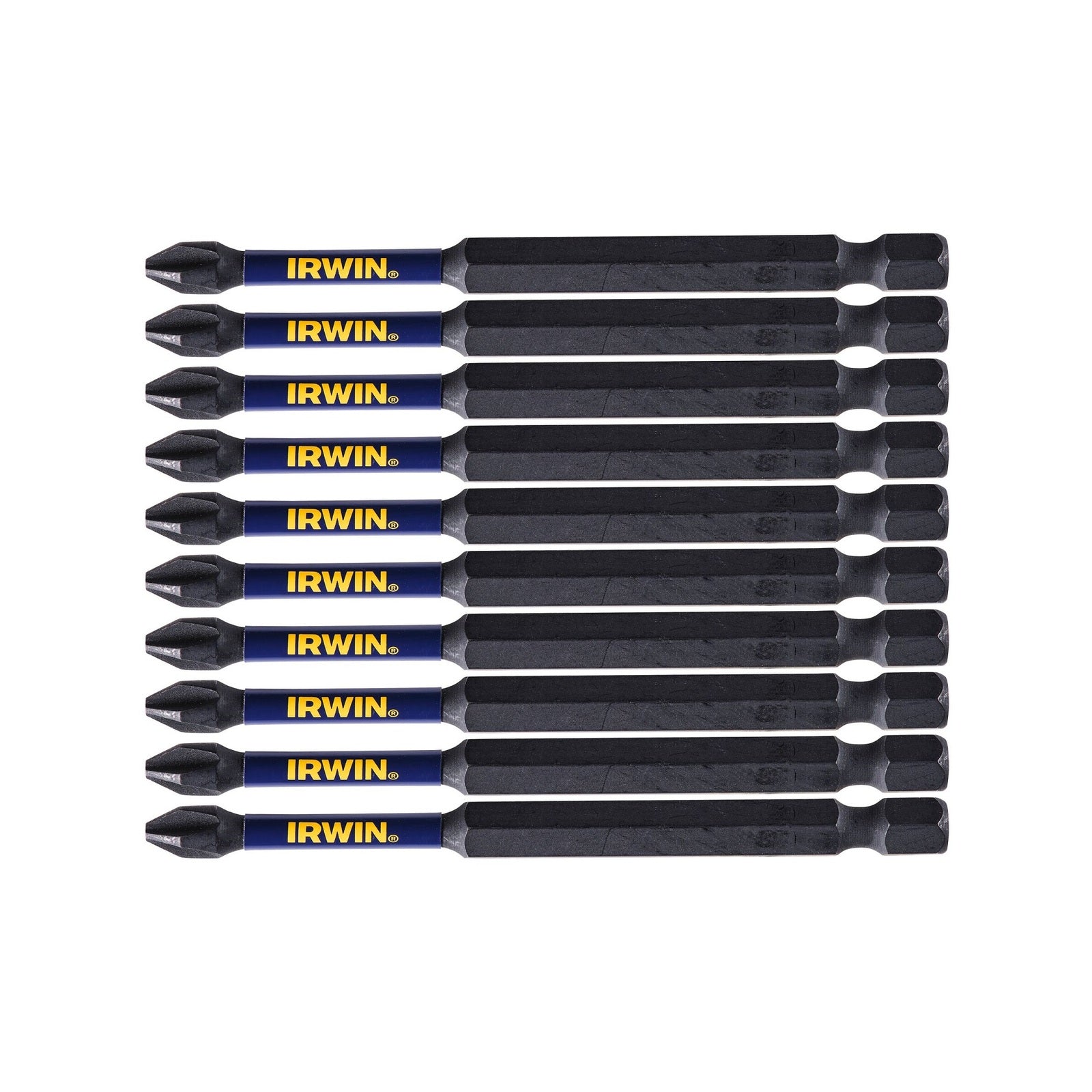 Irwin 89mm PH2 Impact Pro Performance Driver Bits 10 Pack