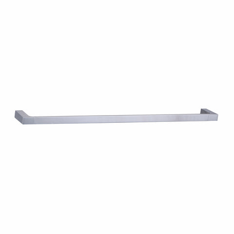Mondella Rumba 600mm Chrome Single Towel Rail, Metal Wall Mount