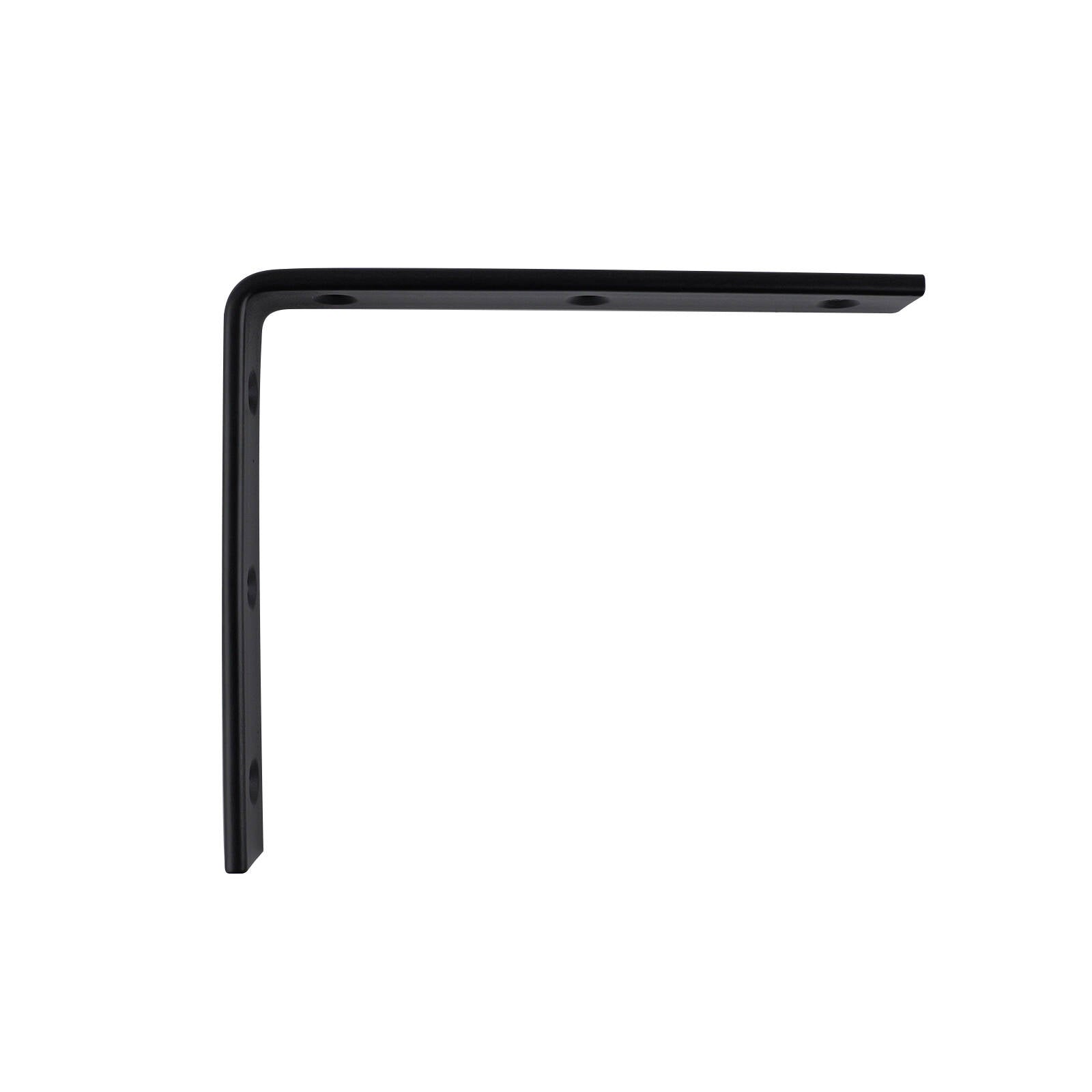 Carinya 175 x 150mm Black Heavy-Duty Powder Coated Steel Angle Bracket, 100kg