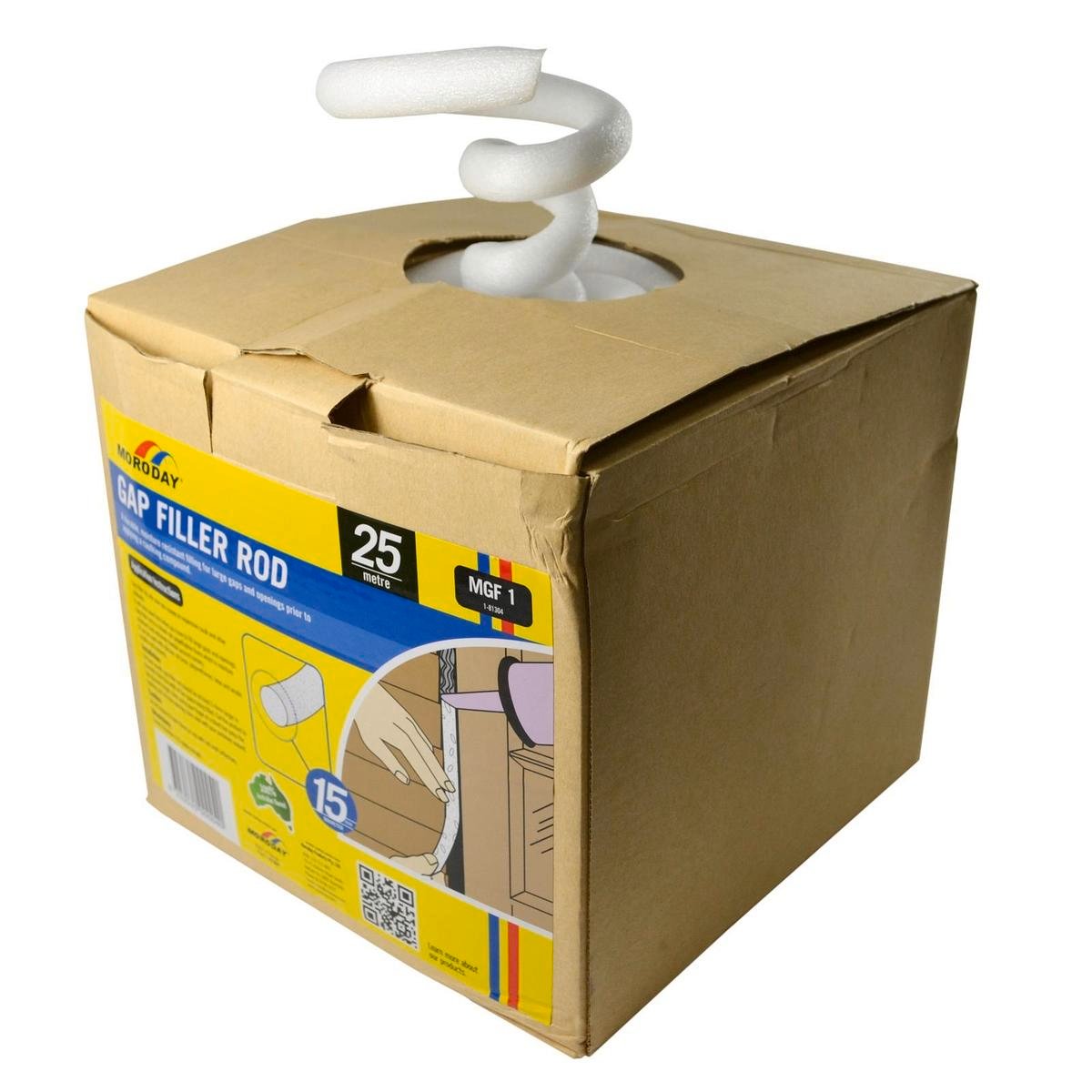 Moroday MGF1 15mm x 25m Closed Cell Polyethylene Gap Filler Rod