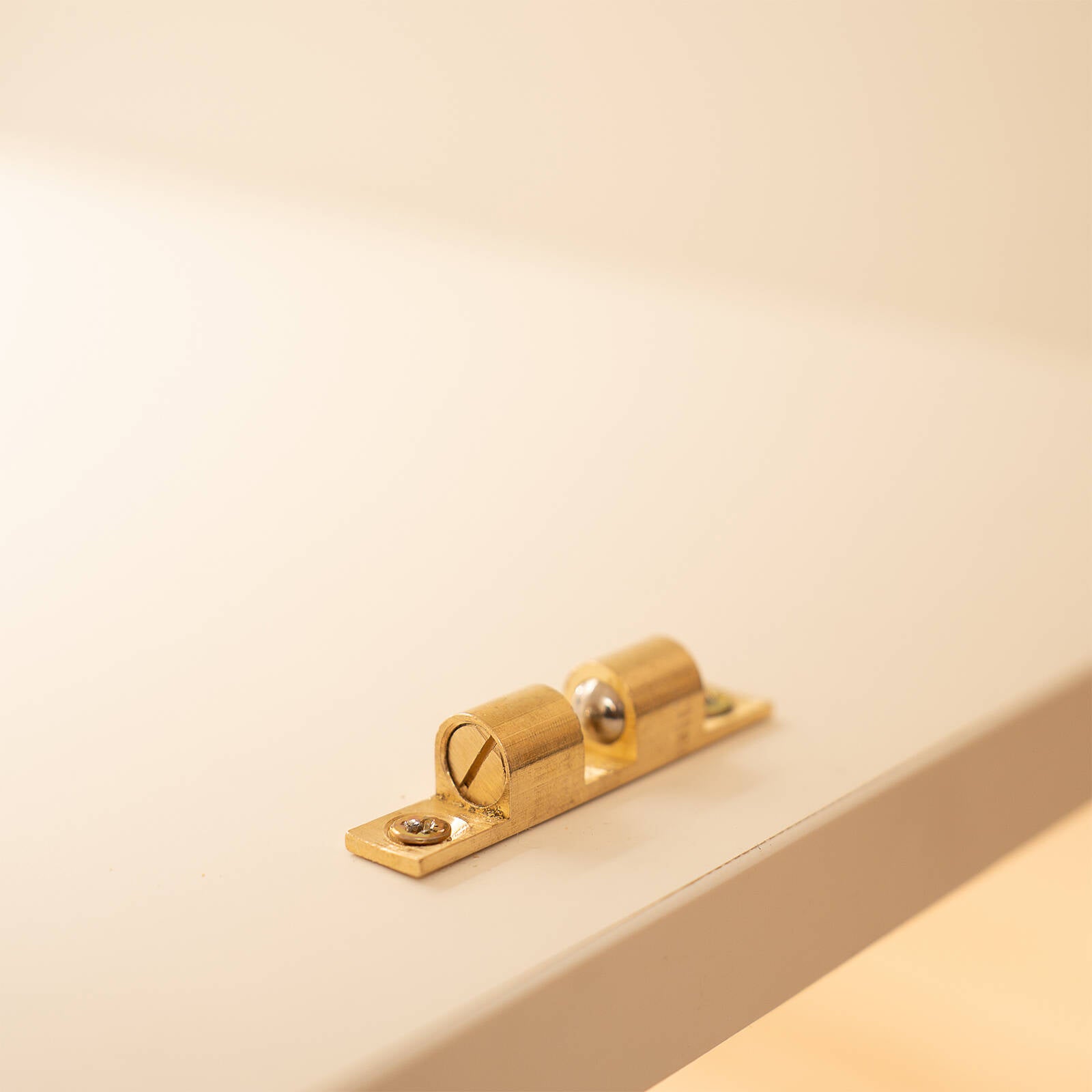 Taskmaster 50mm Solid Brass Double Ball Catch 2 Pack