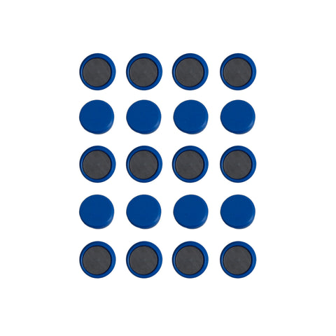 Everhang 25mm Blue Ferrite Disc Magnet - 20 Pack