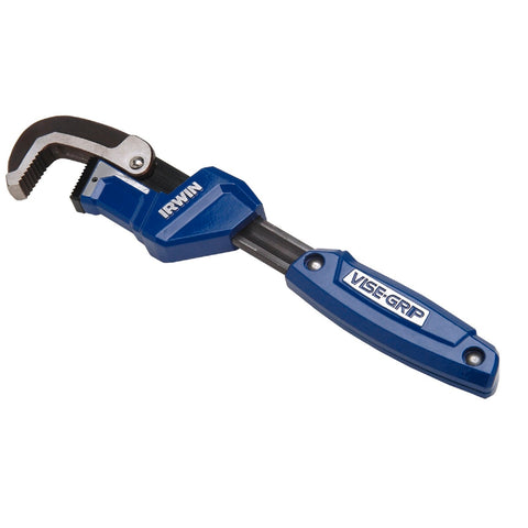 IRWIN Vise-Grip Quick Adjusting Pipe Wrench, Lightweight Cast Aluminium, One-Handed Adjust