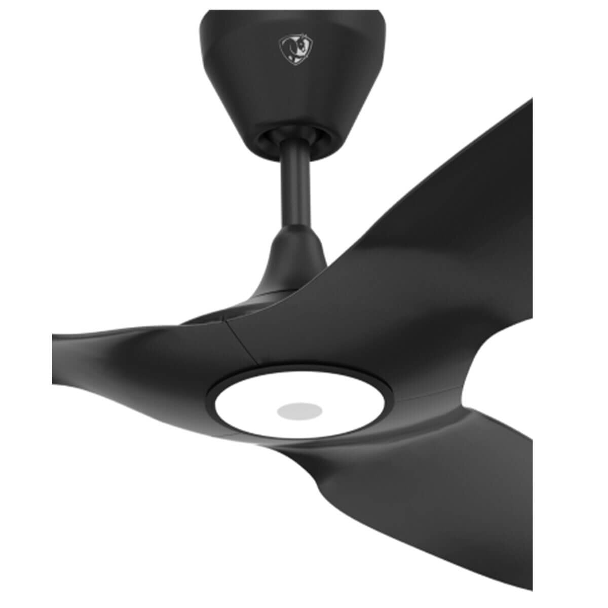 Big Ass Fans Haiku L 1.3m Ceiling Fan - Black, 863.6mm Downrod, LED Light - FR127C-U1H02-BL-7
