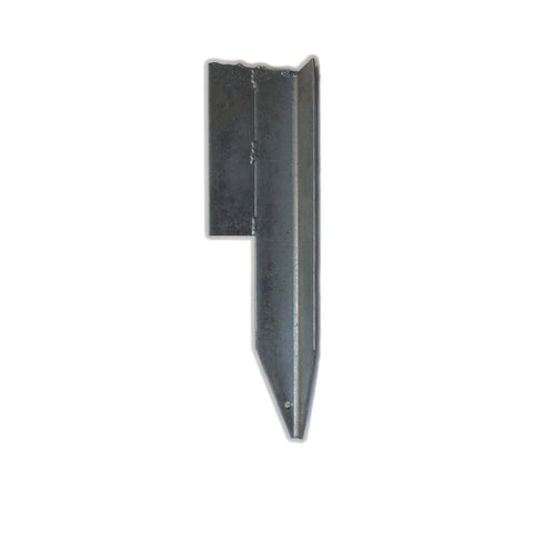 Maxi Metals 400mm Sleeper Peg Galvanised Steel Right Hand Durable Support - SuperSaverAU - view 1