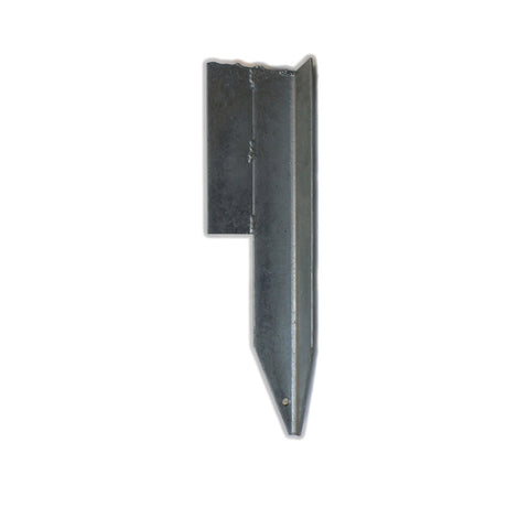 Maxi Metals 400mm Right Hand Galvanised Steel Sleeper Peg
