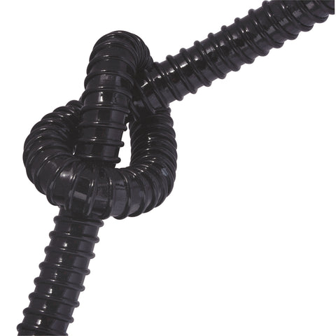 Aquapro Anti-Kink Tubing 12mm x 3m, UV Stabilised Flexible Pond & Water Feature Hose, Black
