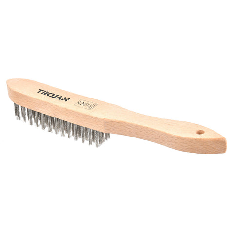 Trojan 5x15 Row 290mm Stainless Steel Wire Brush