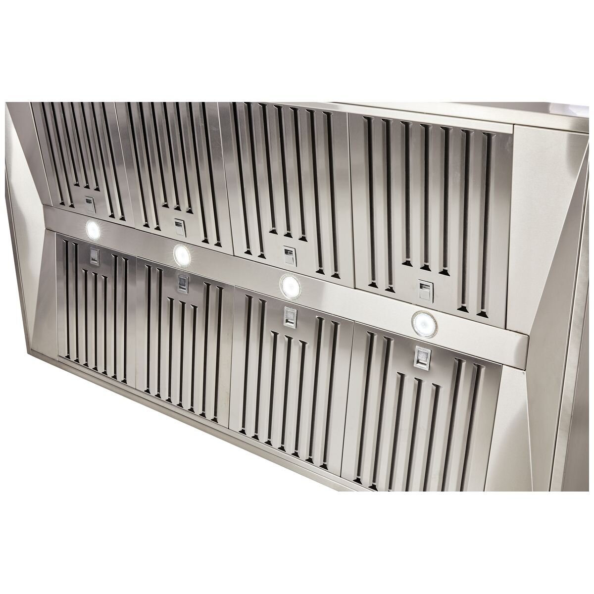 Schweigen 120cm BBQ Canopy Rangehood - Stainless Steel, 3200m³/h, Single External Motor - CL8912SEPAK