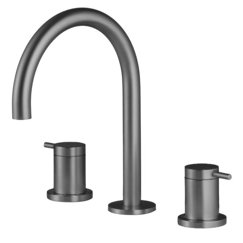 Rogerseller Tonic Basin Set - 4 Star WELS, 7.5L per Minute, Graphite Finish - 3606014005