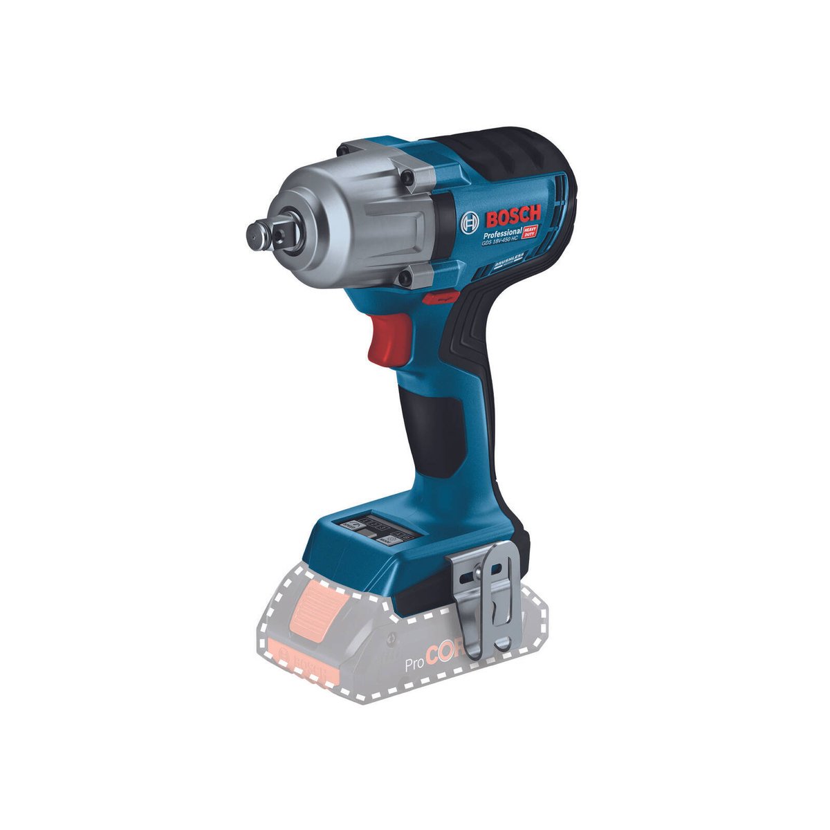 Bosch 18V Professional Impact Wrench 450Nm - Cordless - 1.6kg - SuperSaverAU - view 1