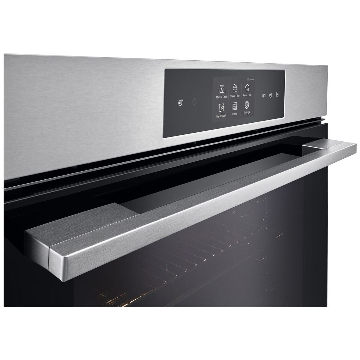 LG Series 9 60cm InstaView Steam Oven - 76L, 5-in-1 Pro Cooking, Stainless Steel - BO609T2S4
