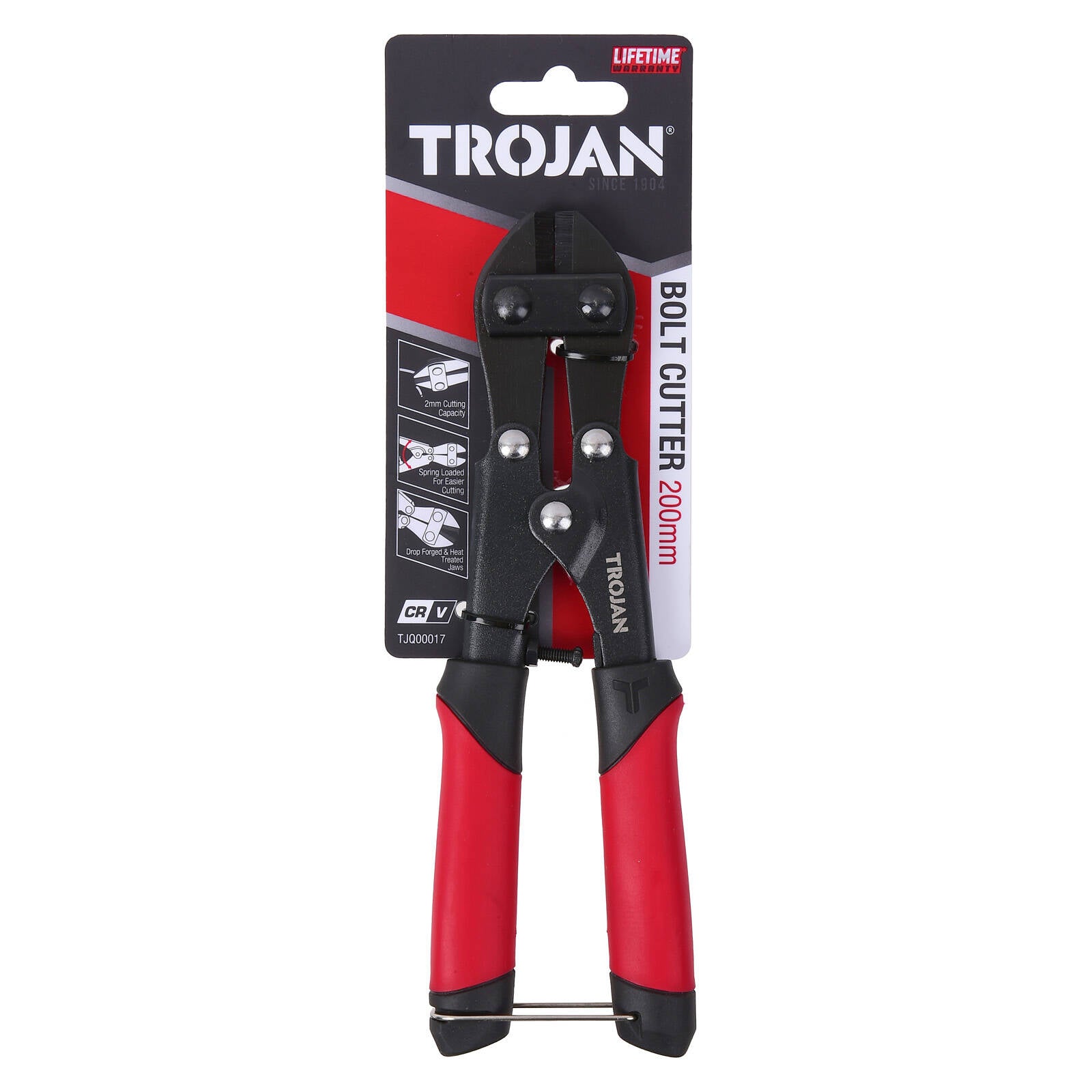 Trojan 200mm Bolt Cutter Red & Black