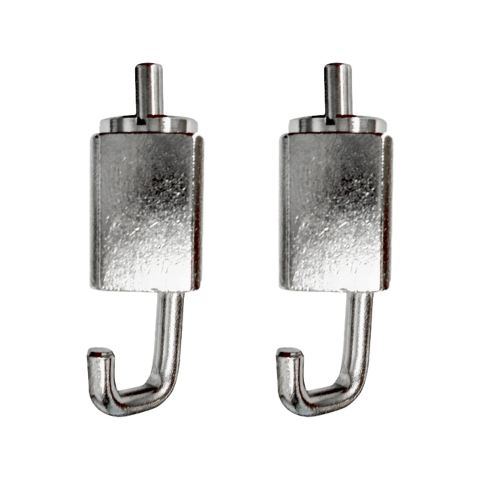 Gallery@Home Adjustable Floating Hook 2 Pack - Brass, Height-Adjustable
