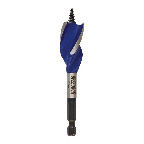 IRWIN 20 x 101mm Speedbor Max Speed Tri-Flute Bit, Quick Change
