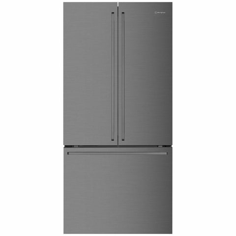 Westinghouse 491L French Door Fridge - Dark Stainless Steel - FamilySafe Lockable Compartment - WHE5204BC