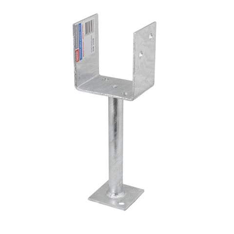 Pryda 200x100mm Full Stirrup Post Anchor M10 Hot Dip Galvanised