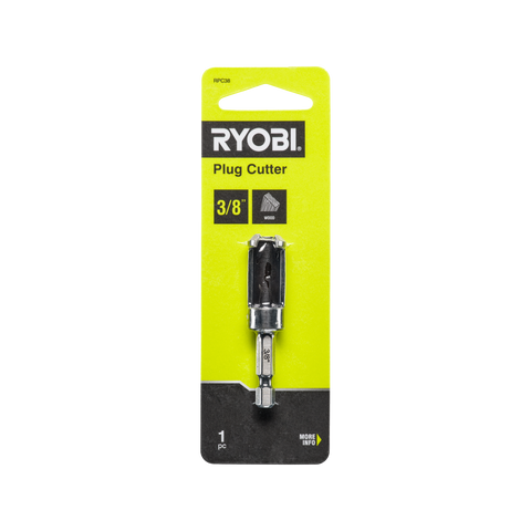 Ryobi 3/8" Plug Cutter for Wood - Make Custom Timber Plugs